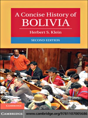 cover image of A Concise History of Bolivia